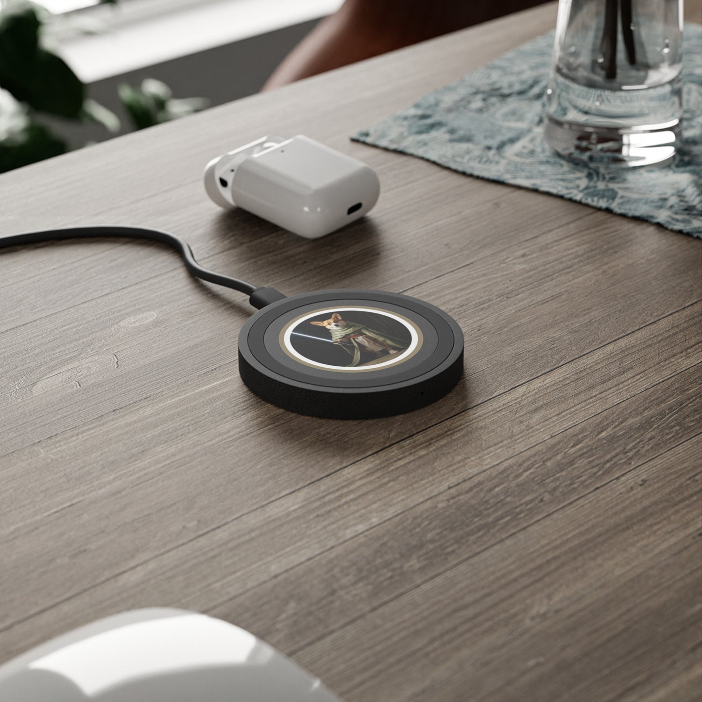 Jedi Corgi - Quake Wireless Charging Pad