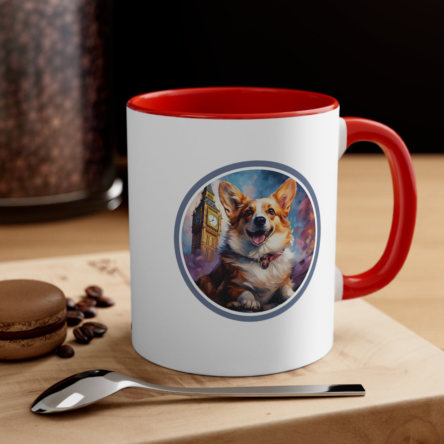 Corgi and Ben - Mug