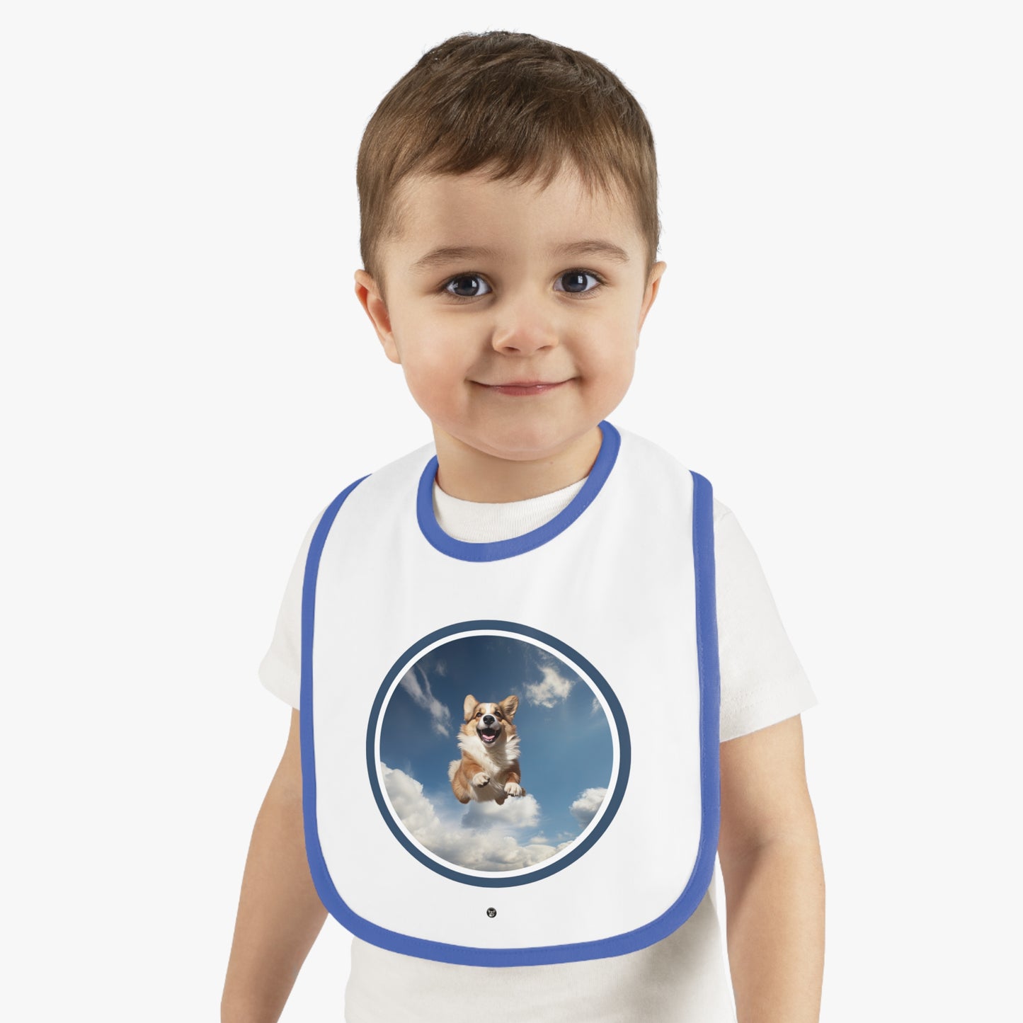 Flying Corgi - Baby Bib