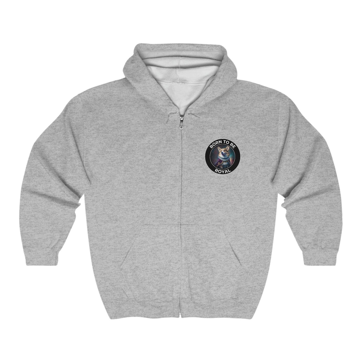 Born To Be Royal - Zip Hoodie