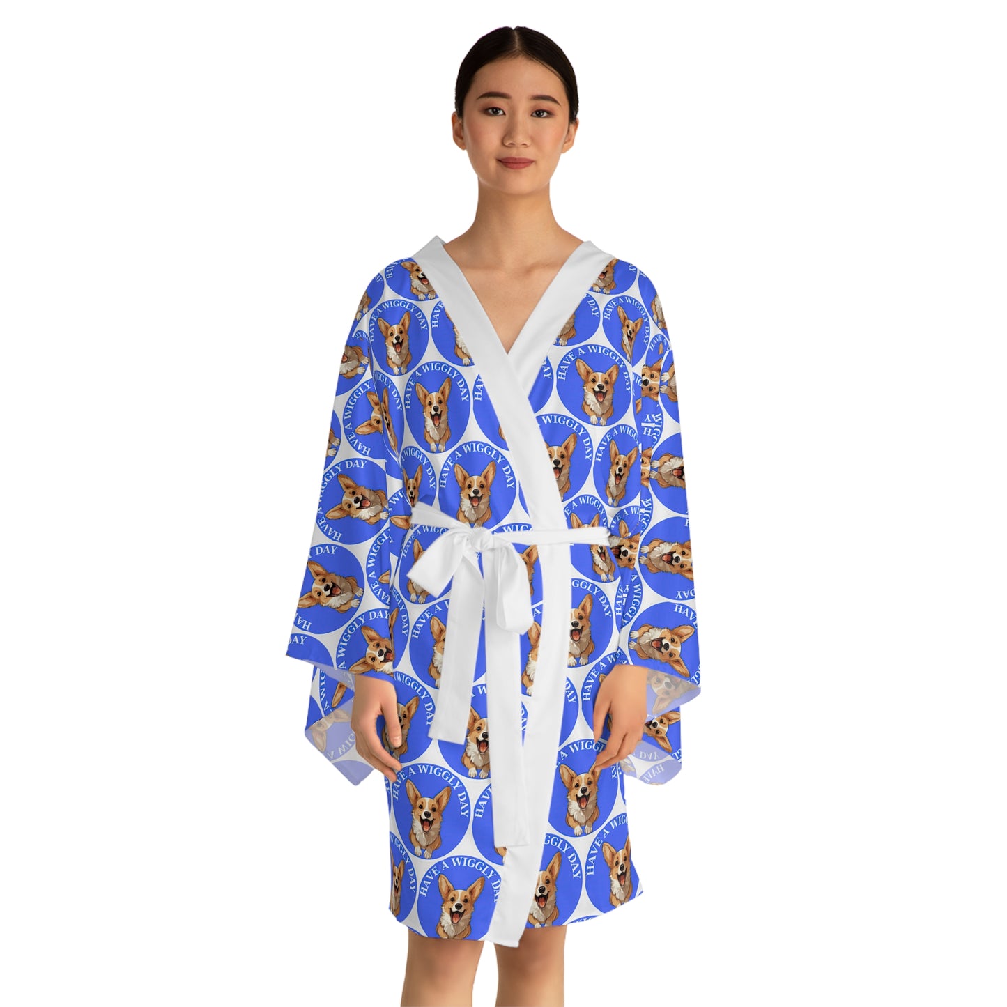 Have a Wiggly Day - Kimono Robe