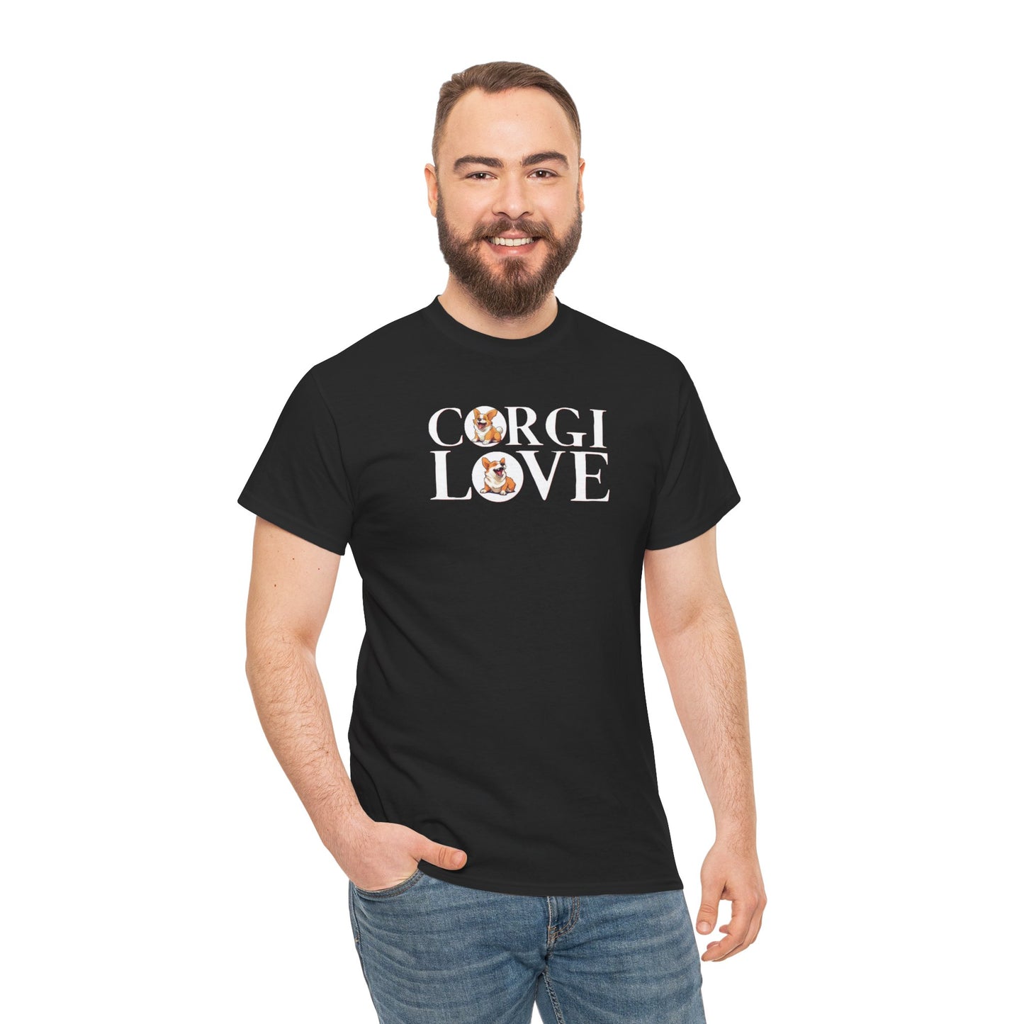 Corgi Love Statement T-Shirt - For the Love of Corgis!