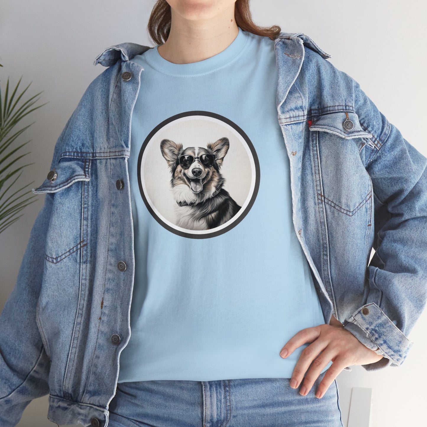 Corgi Cool - Unisex Heavy Cotton Tee