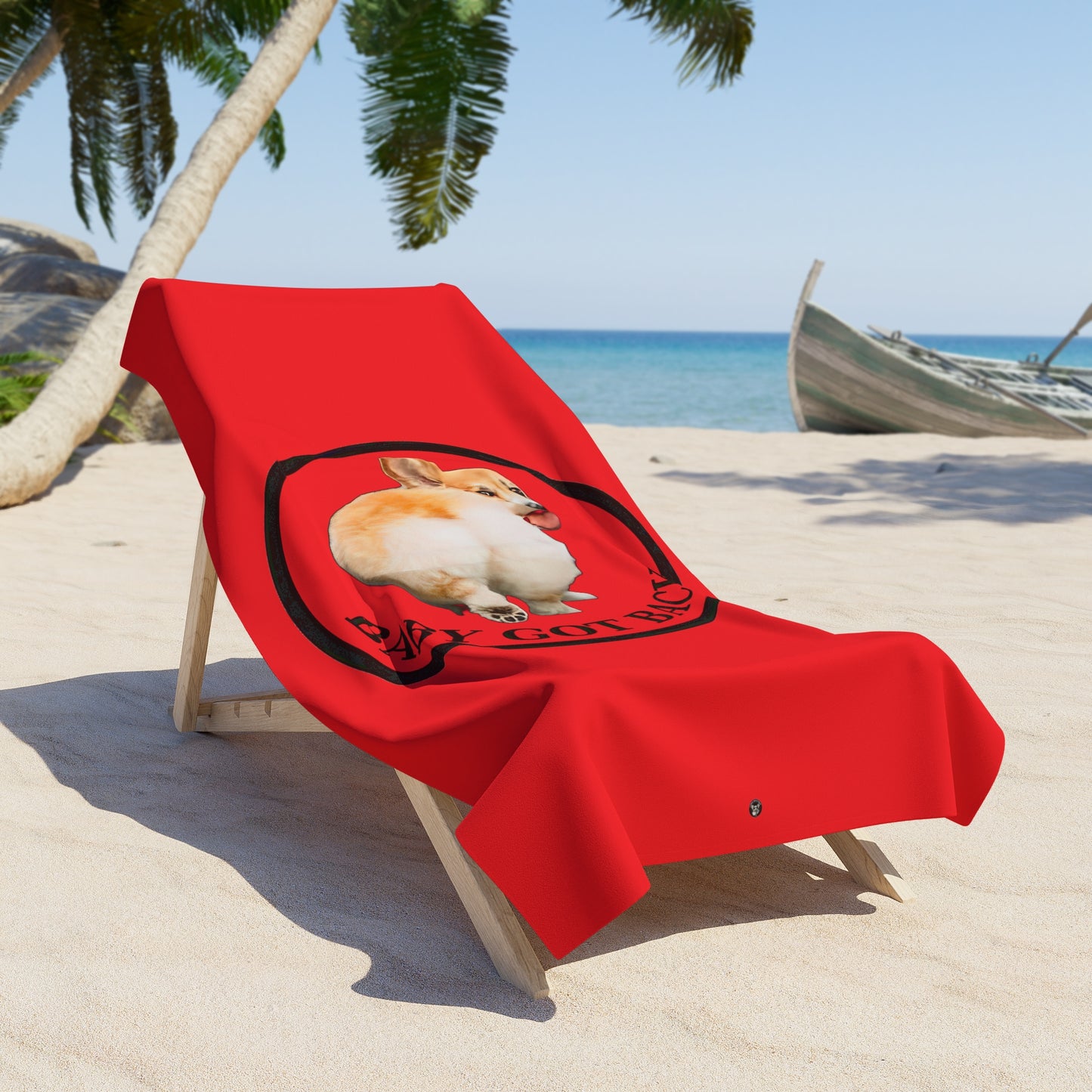 Baby Got Back - Beach Towel