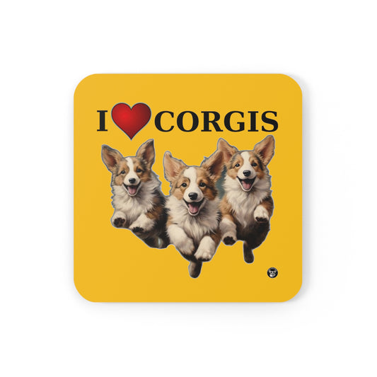 I Heart Corgis - Coasters