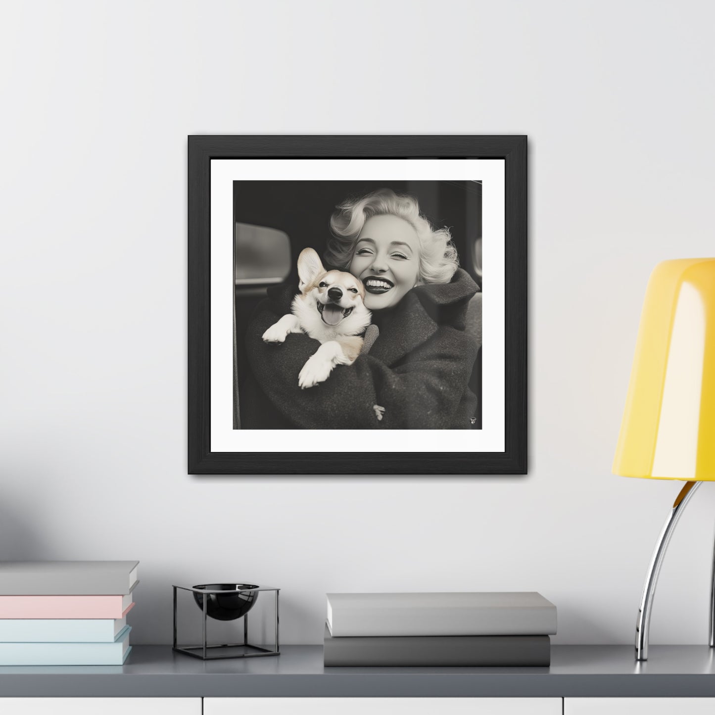 Marilyn's Bestie Framed Print