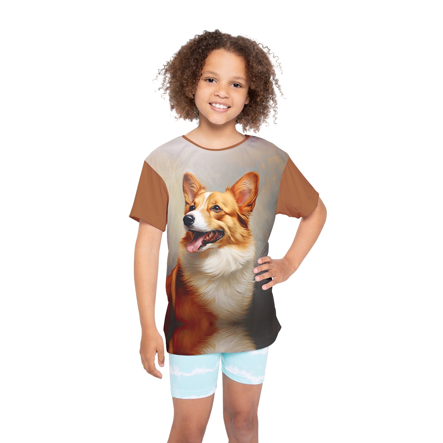 T-shirt de sport Pembroke Portrait pour enfant
