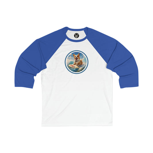 Cowabunga Corgi - Baseball Shirt