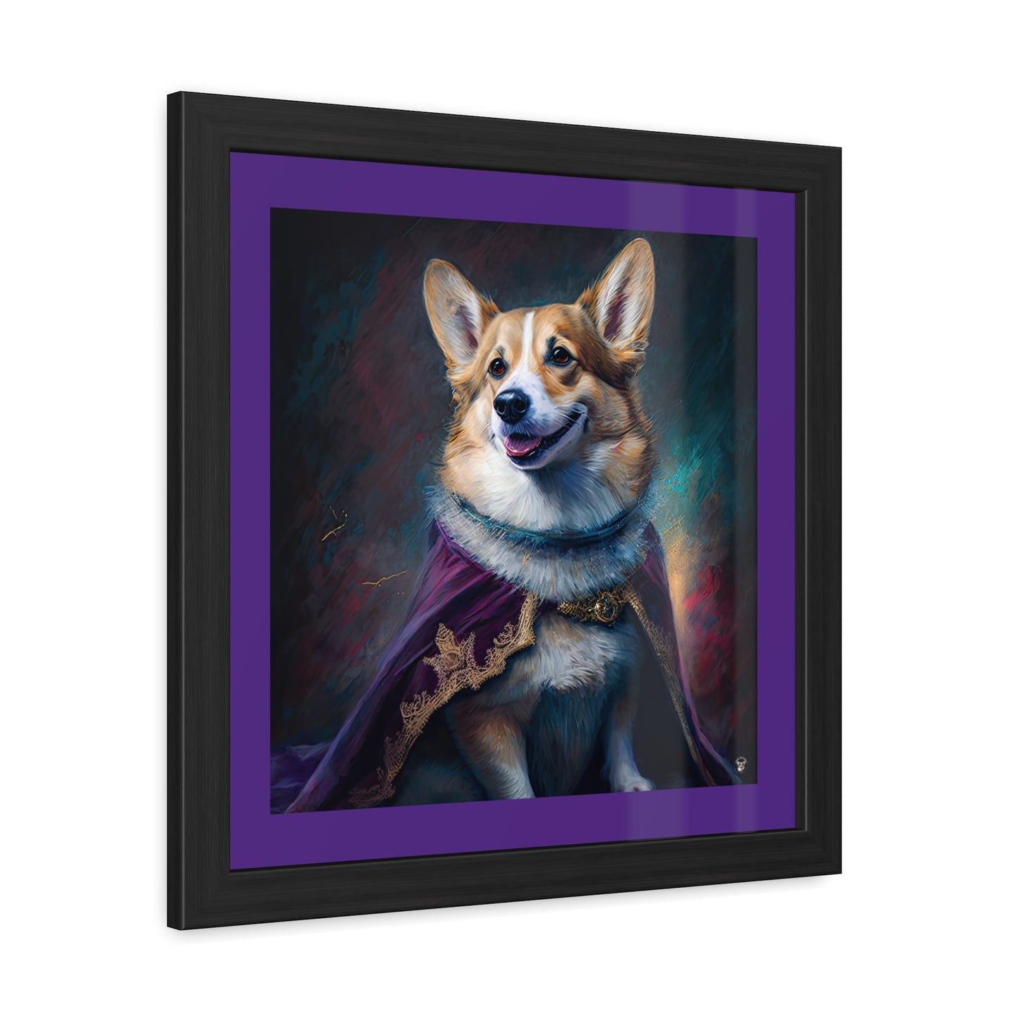 Cadre photo Corgi Royalty