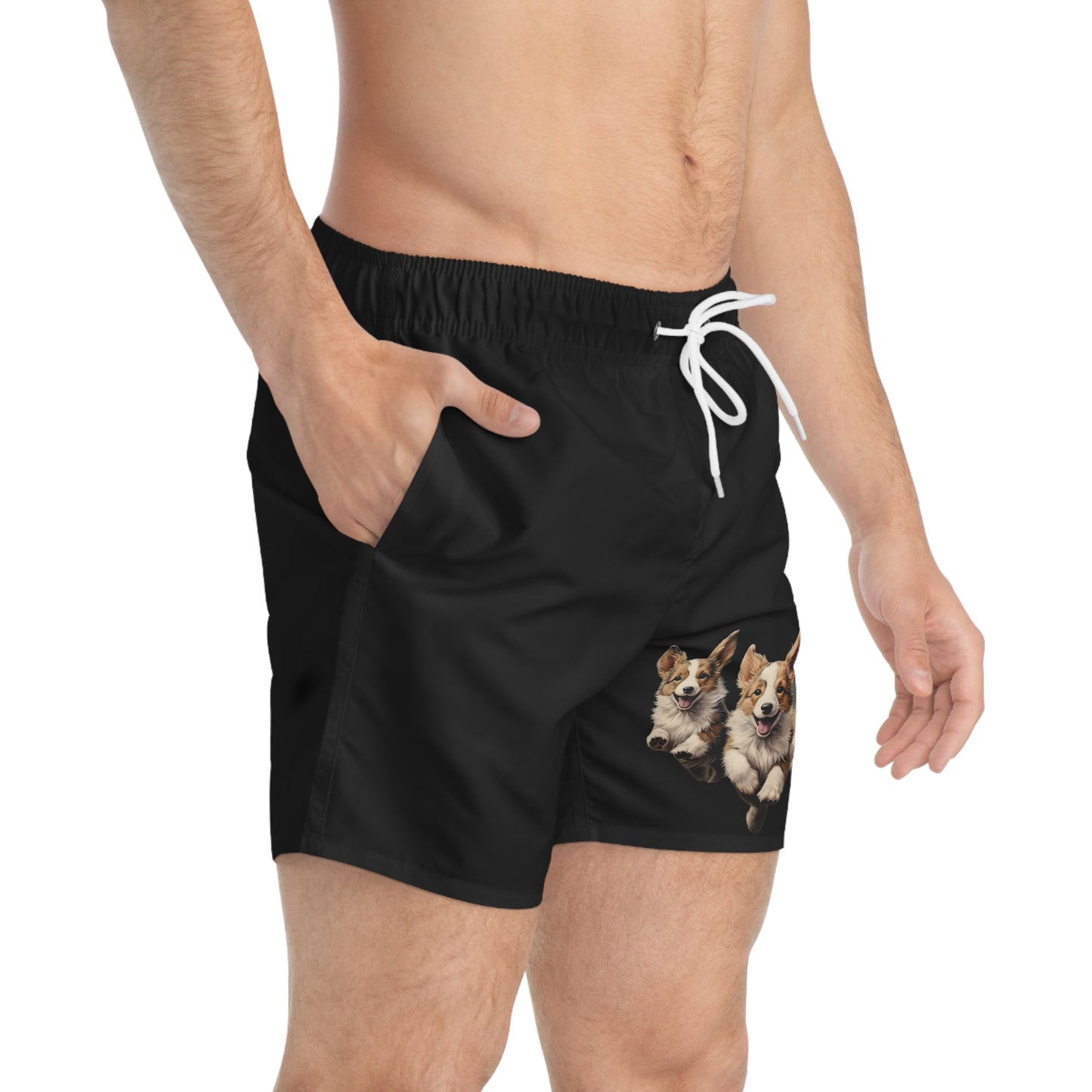Corgi Enthusiasm - Swim Trunks