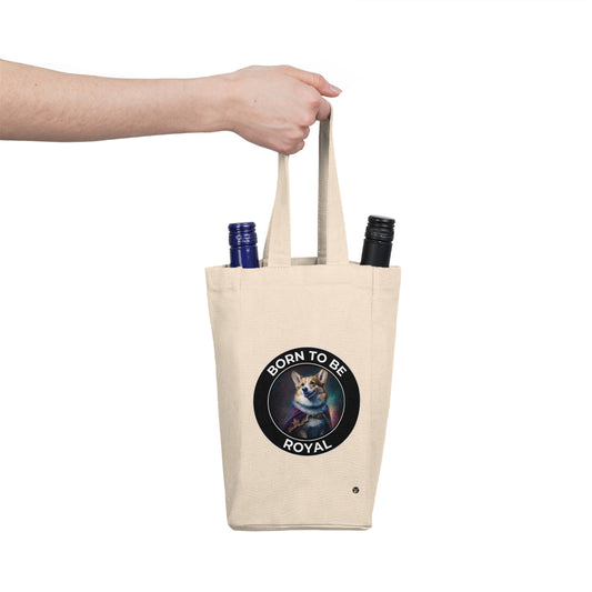 Born To Be Royal - Double Wine Bottle Tote Bag