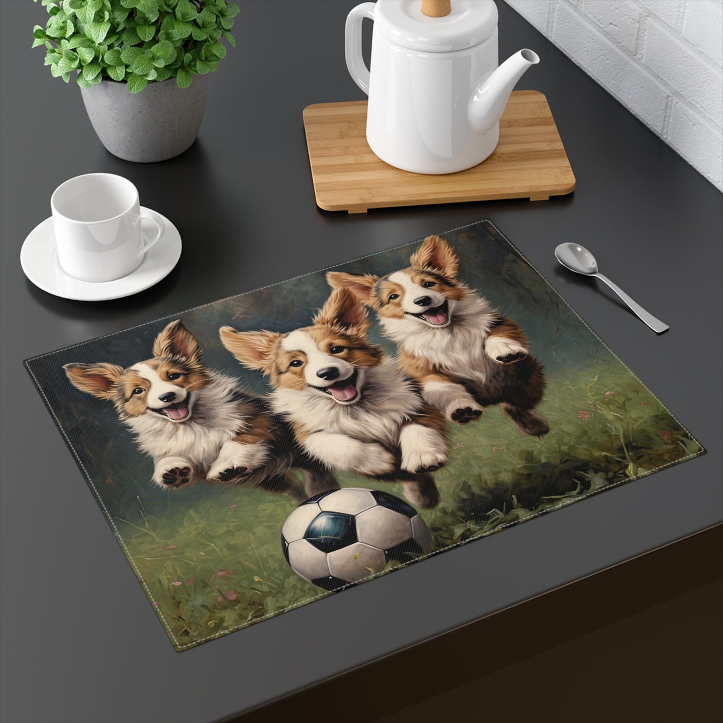 Corgi Pitch - Placemat