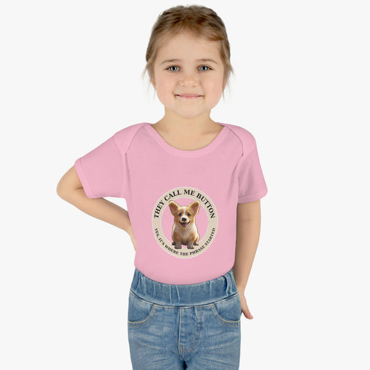 Cute as a Button - Onesie