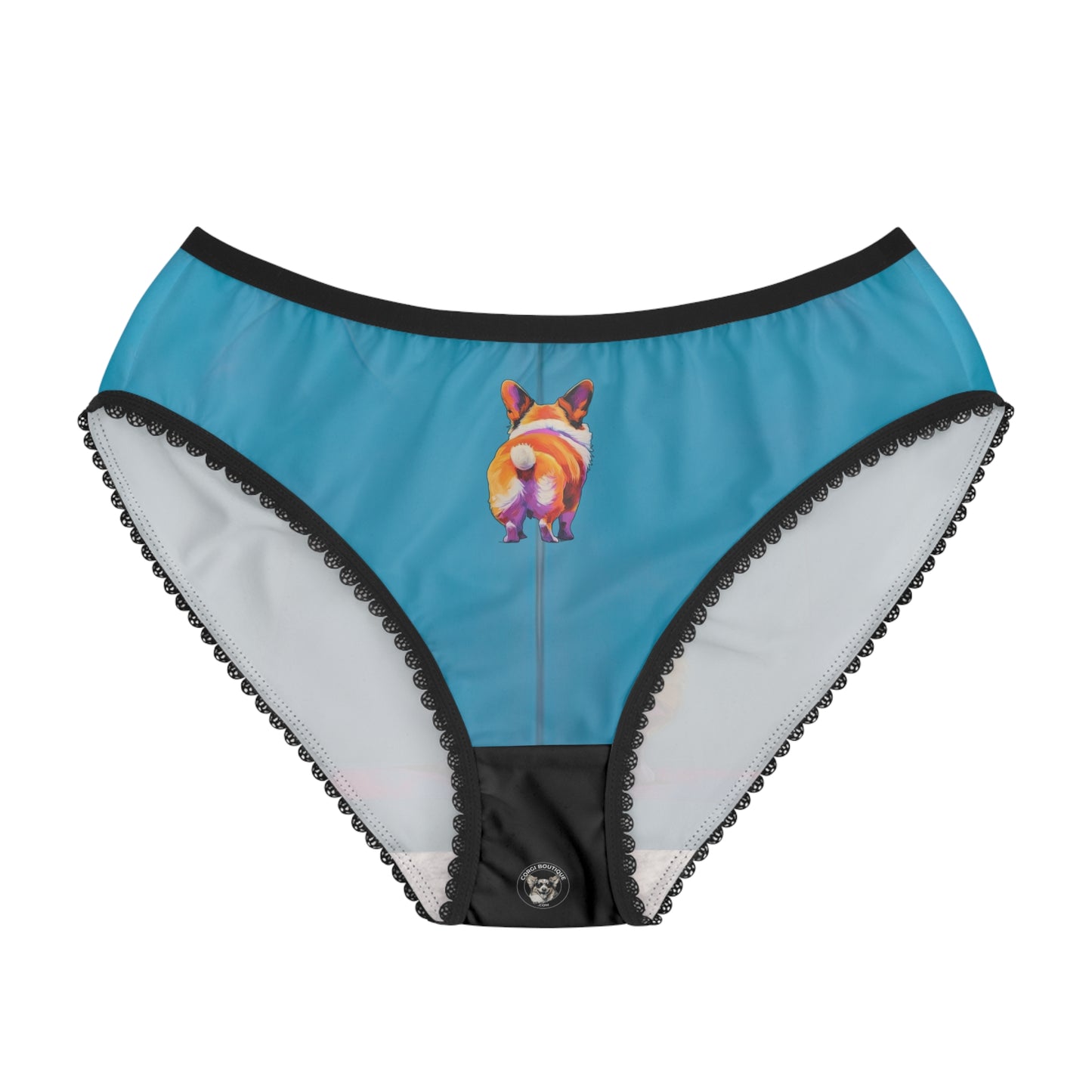 Corgi Butt Panties in Blue
