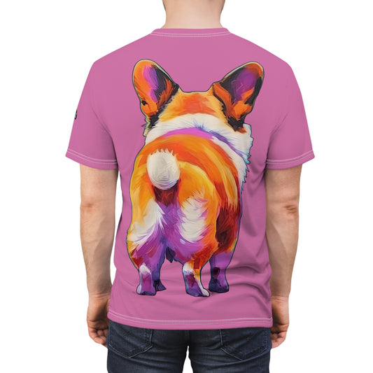 Corgi Butt T-Shirt in Pink