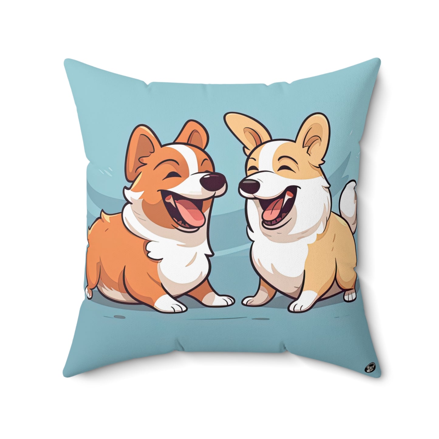 Corgi Couple - Throw Pillow