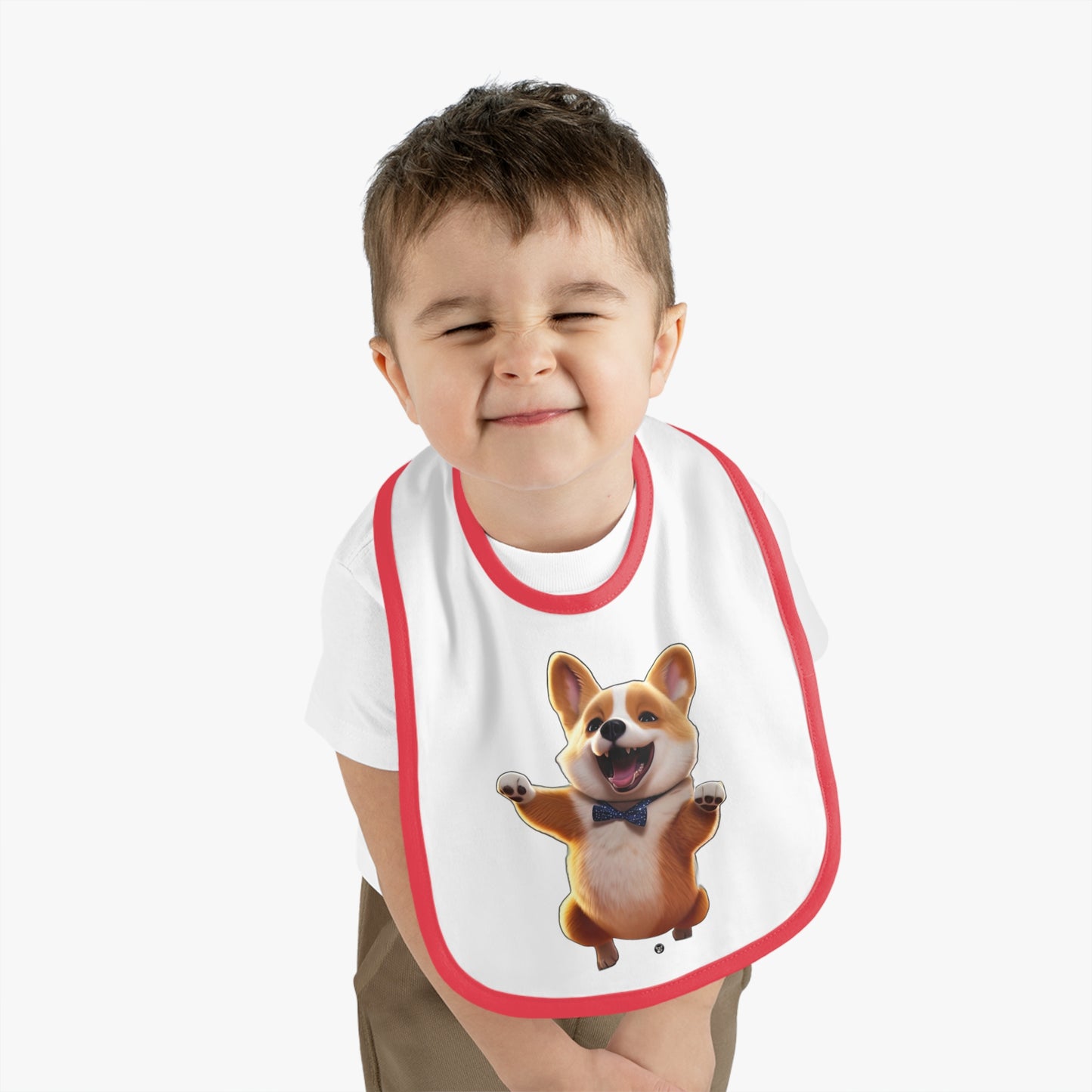 Boogaloo Corgi - Baby Bib