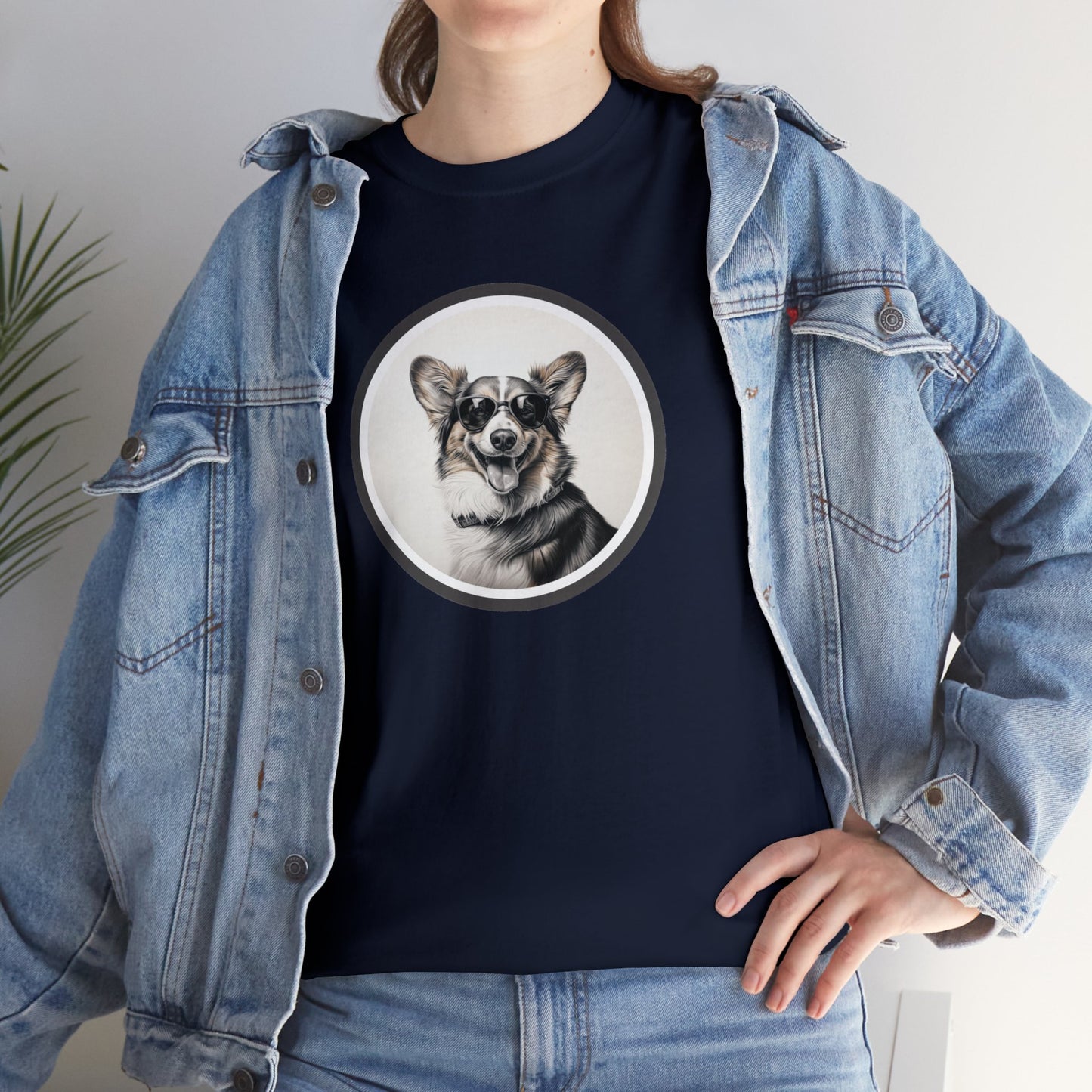 Corgi Cool - Unisex Heavy Cotton Tee