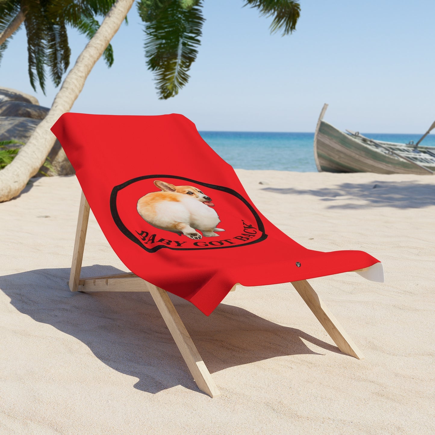 Baby Got Back - Beach Towel