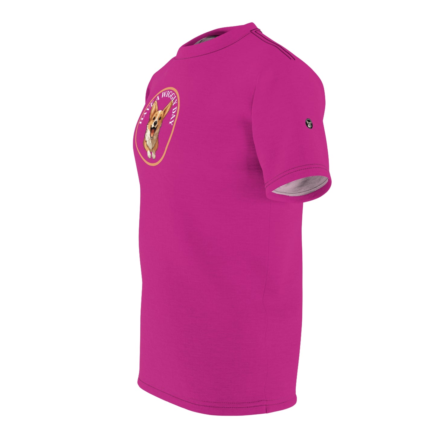 Have a Wiggly Day Bold Tee in Pink