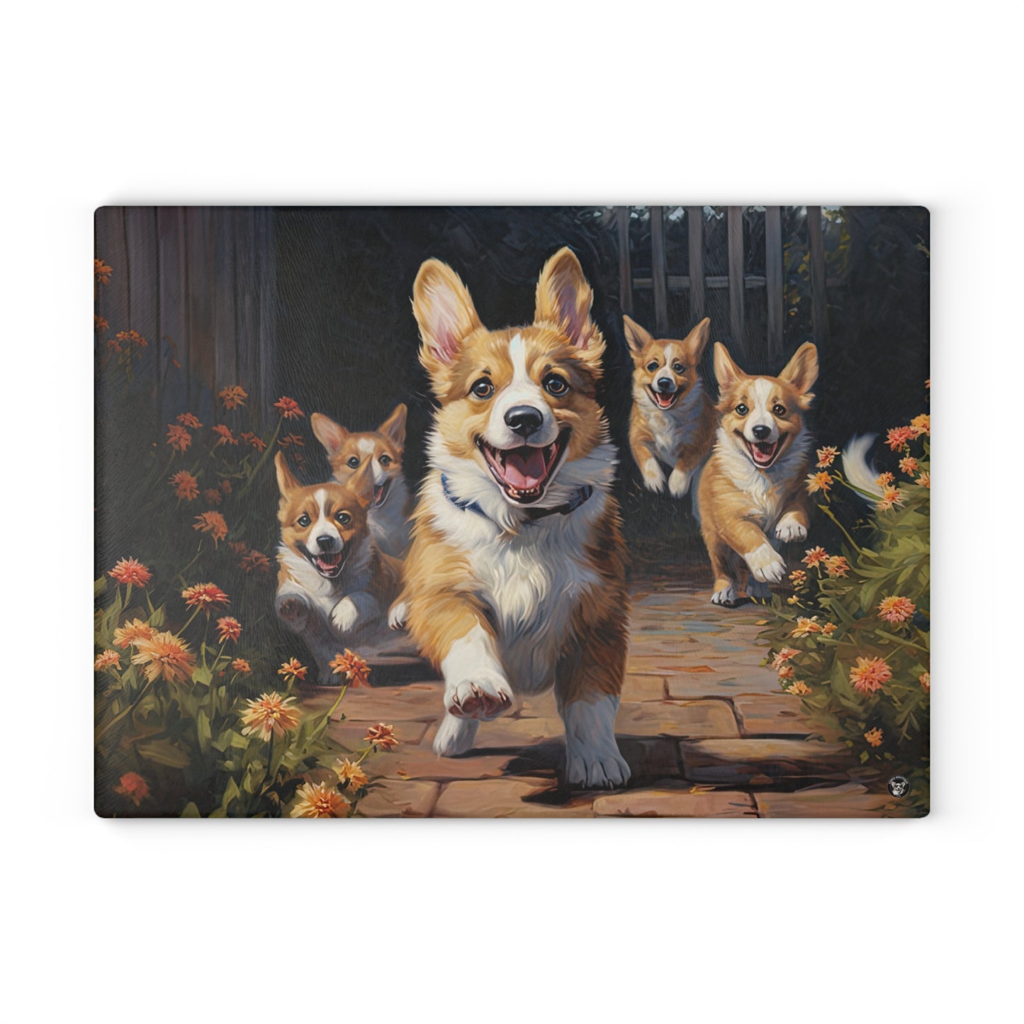 Welcome Home - Glass Cutting Board
