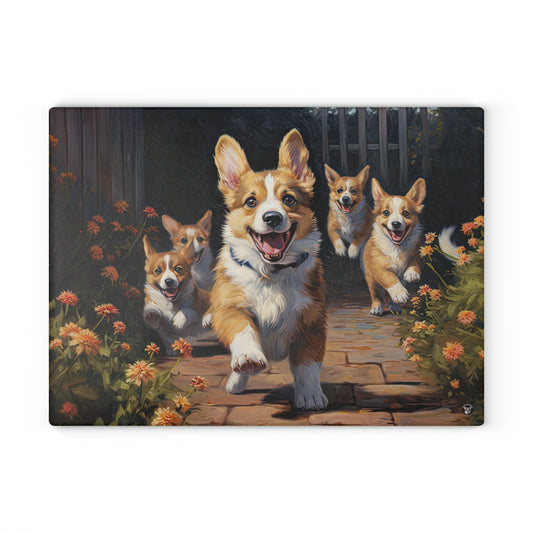 Welcome Home - Glass Cutting Board