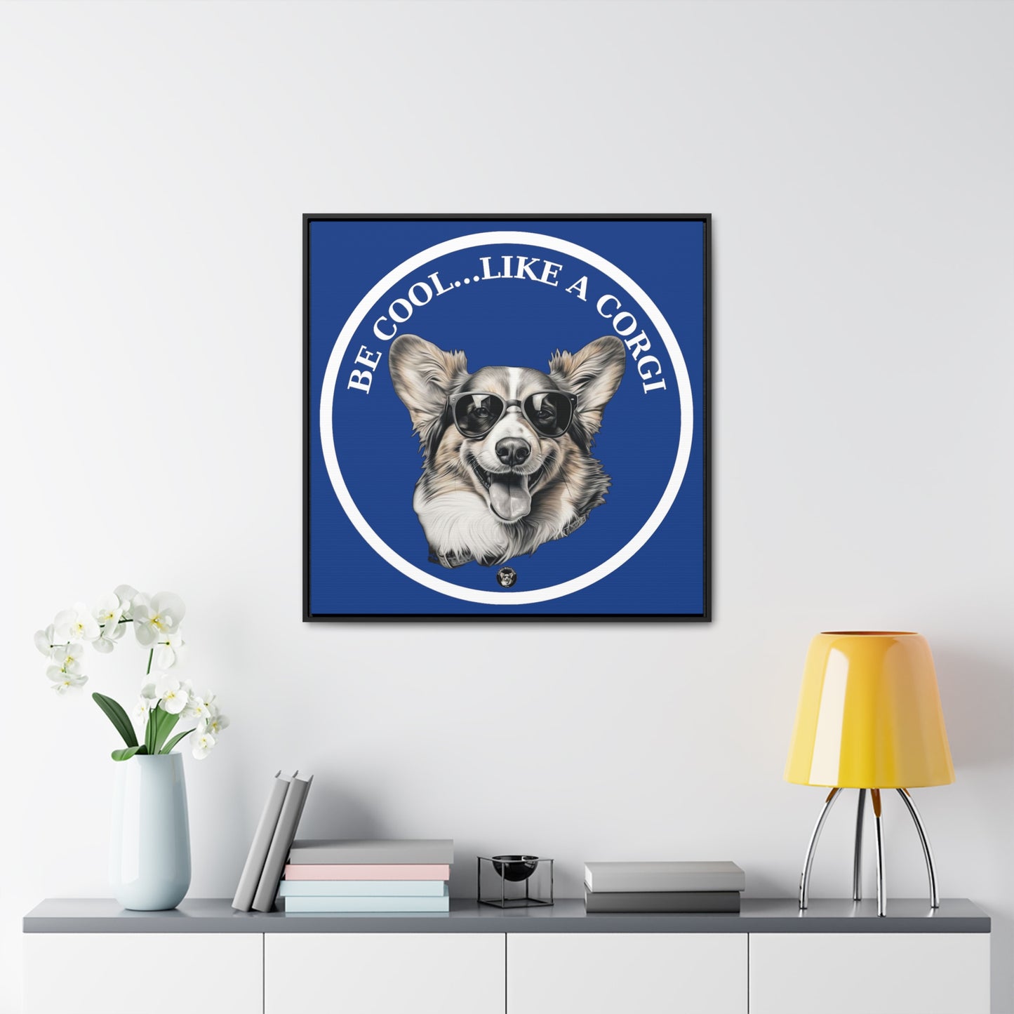Be Cool - Framed on Canvas