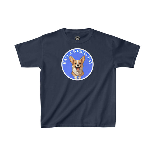 Have a Wiggly Day - Kids Heavy Cotton Tee