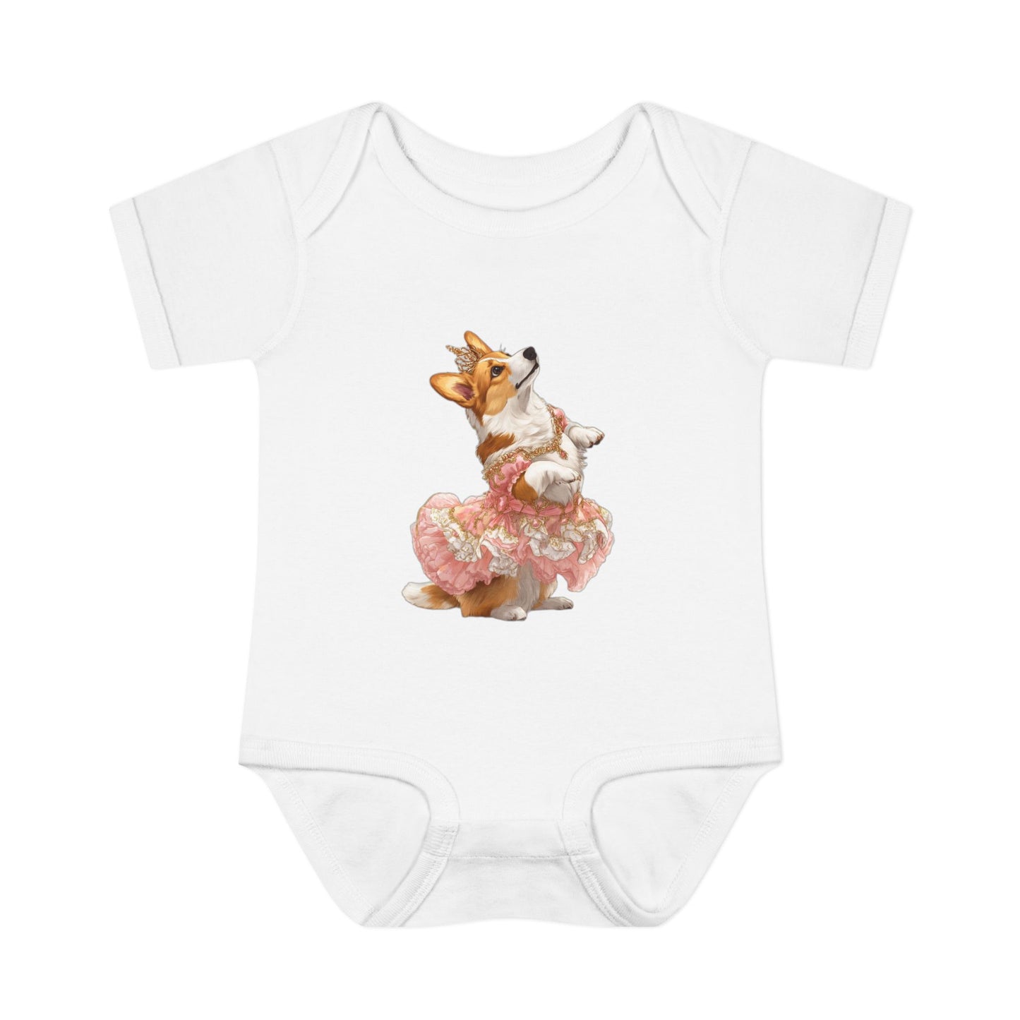 Princess Corgi Infant Bodysuit