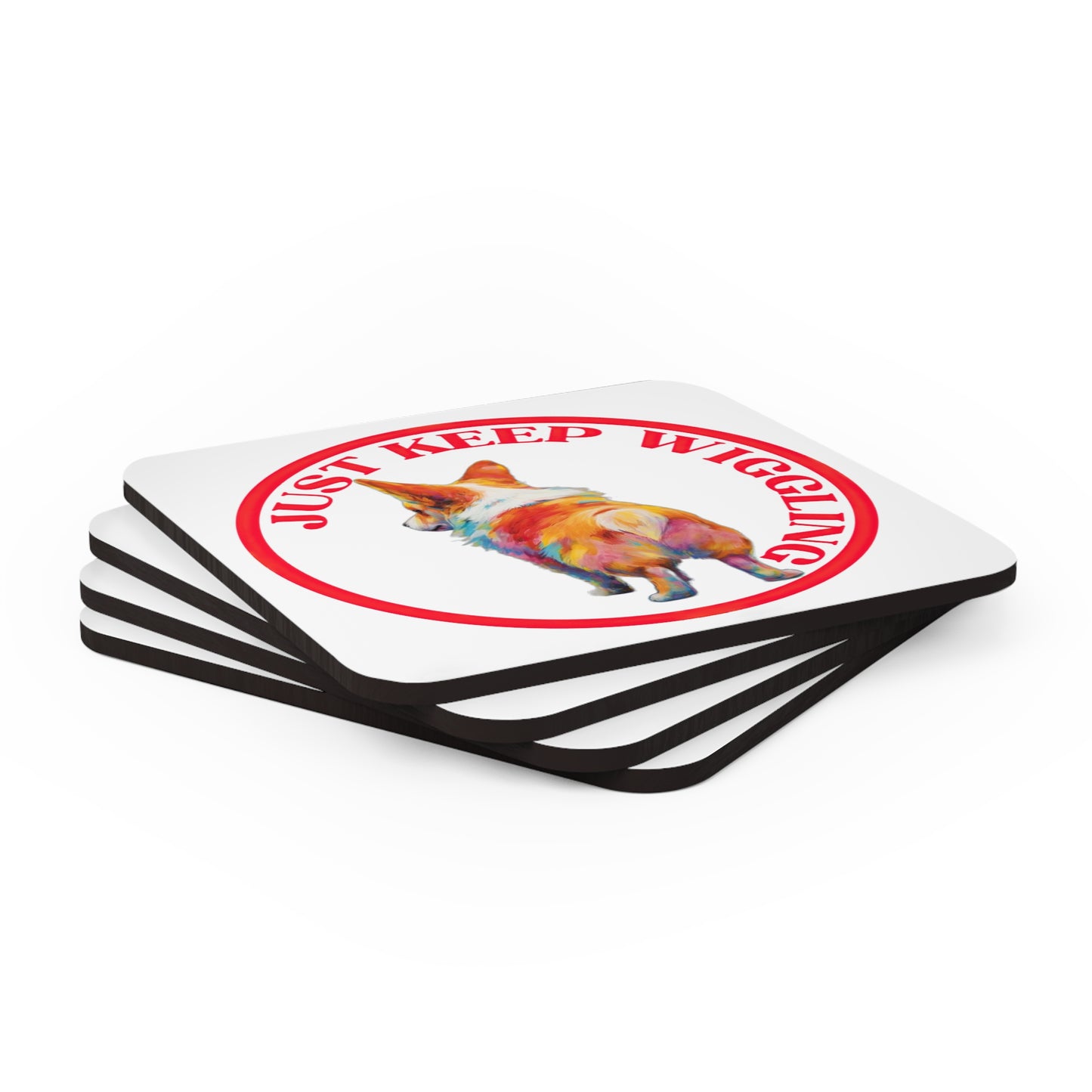 Just Keep Wiggling - Coasters