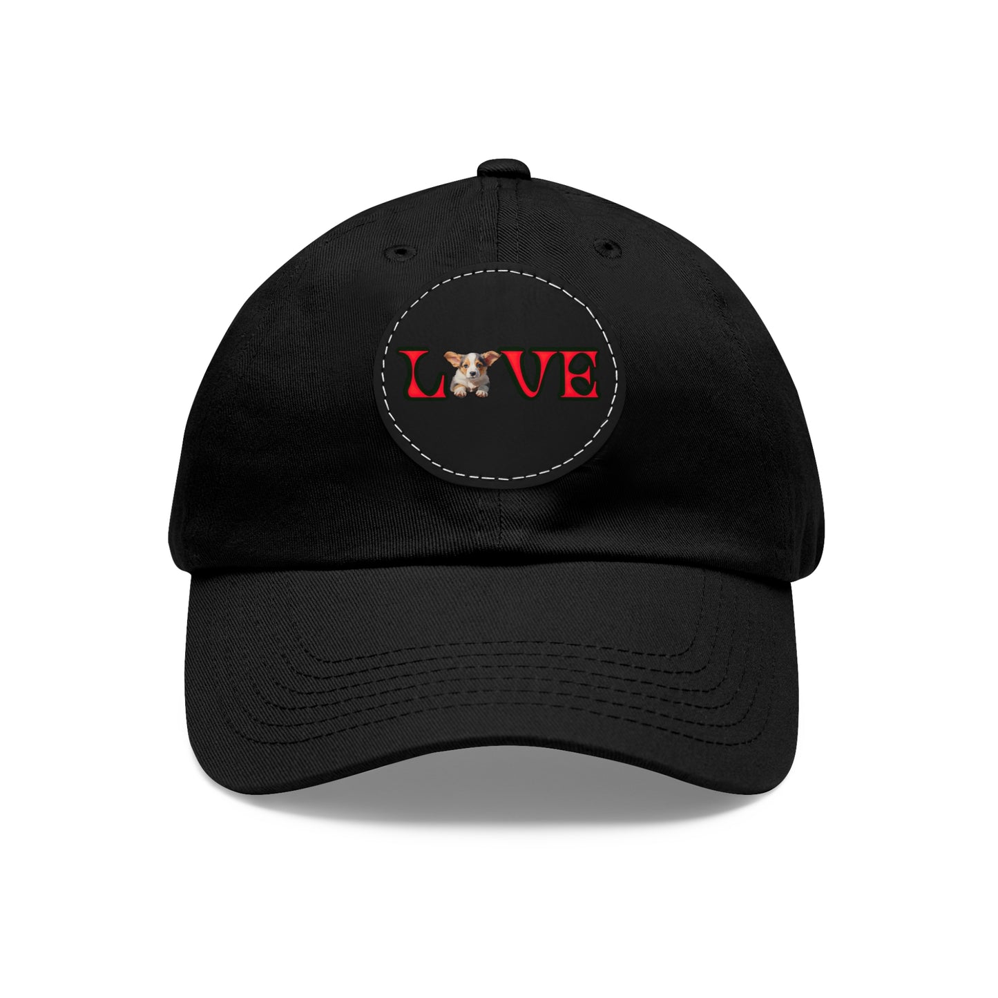 LOVE - Cap with Leather Patch