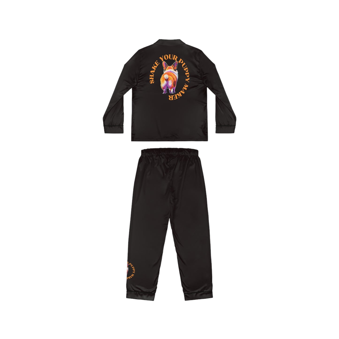 Shake Your Puppy Maker Silky Pajamas