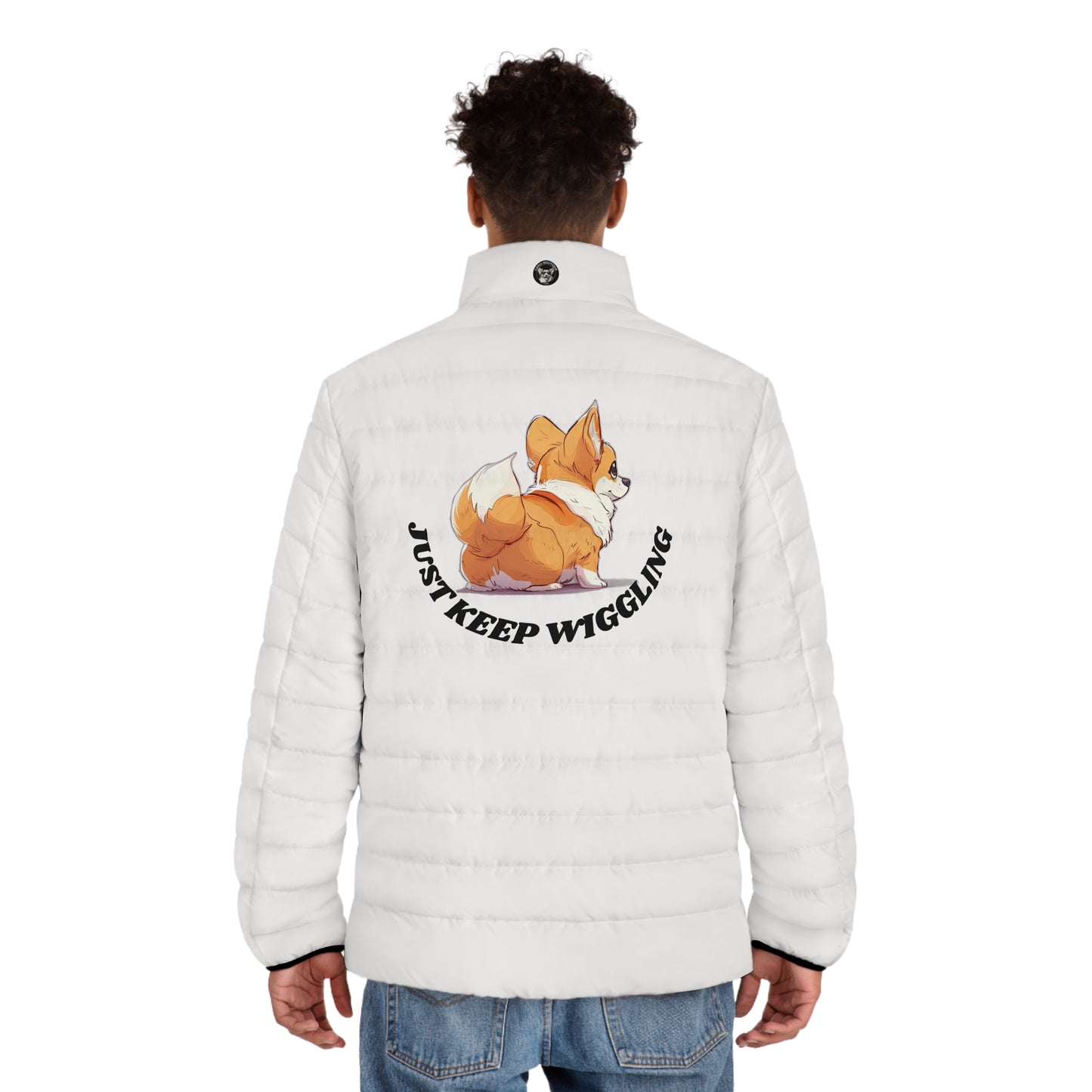 Just Keep Wiggling Puffer Jacket