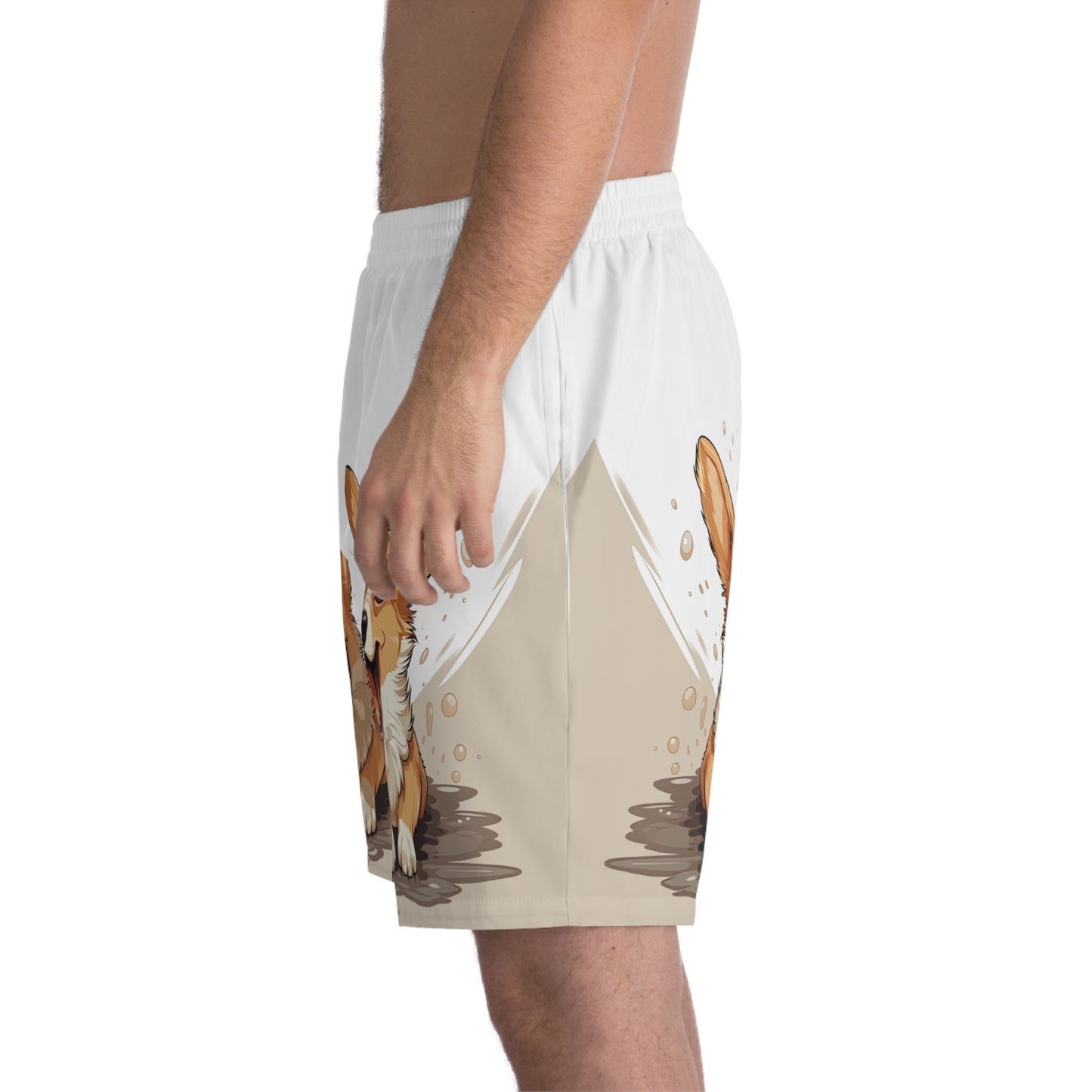 Short de bain Mignon Corgi