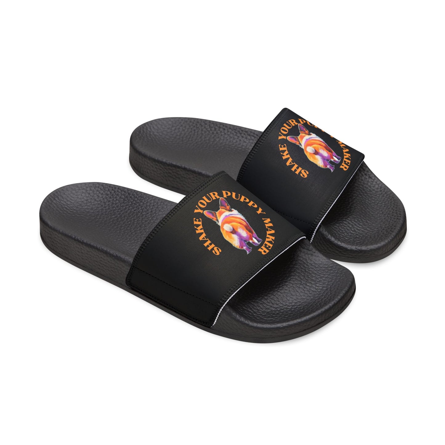 Shake Your Puppy Maker Women's Casual Slide Sandals - Pool & Beach Slides