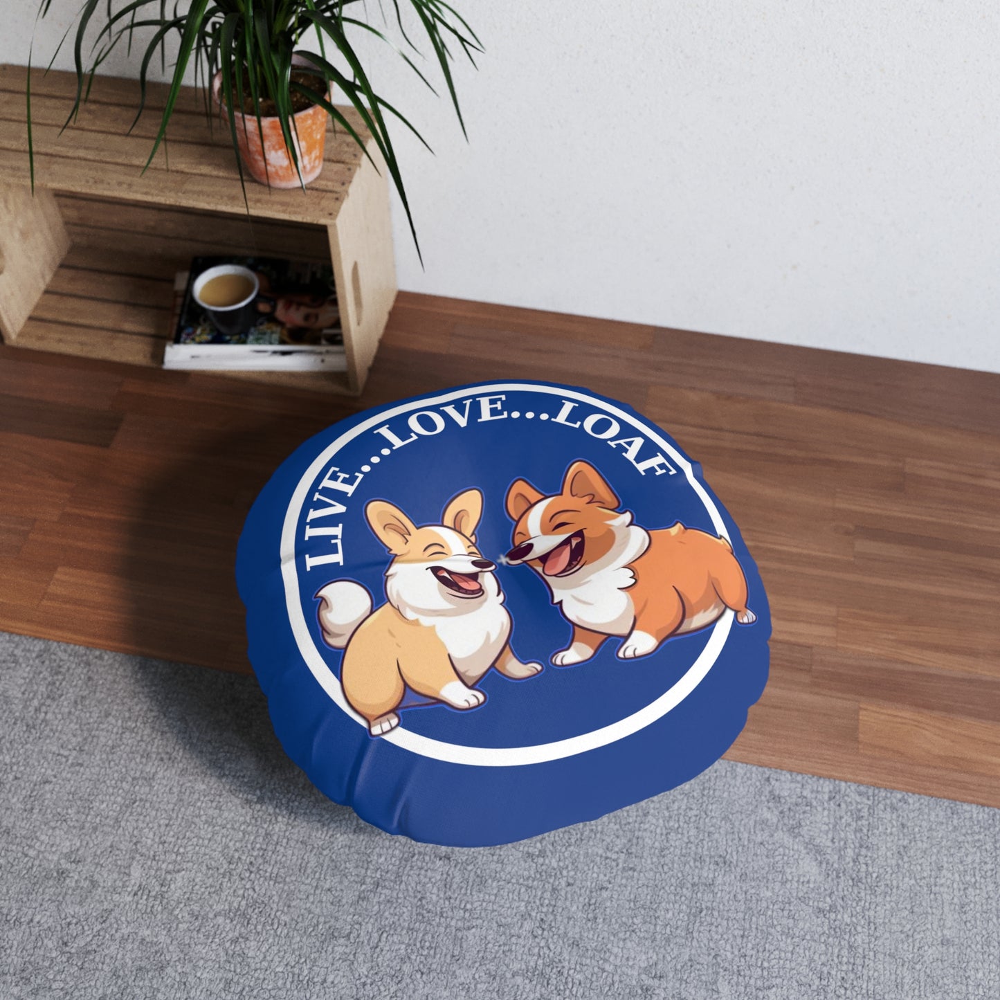 Live...Love...Loaf - Floor Pillow