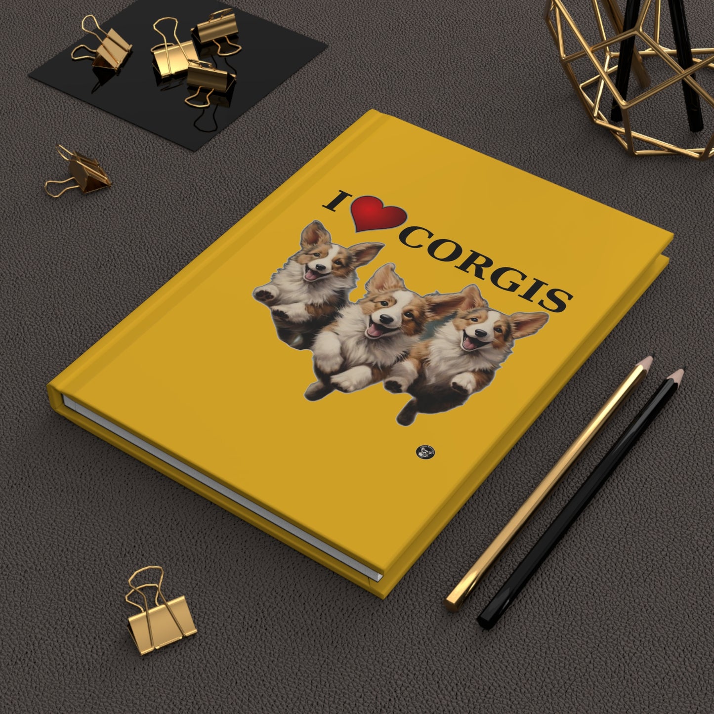 I Heart Corgis - Hardcover Journal