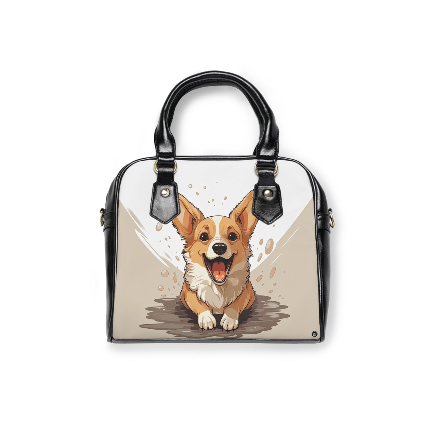 Corgi Cuteness - Handbag w/Removable Shoulder Strap