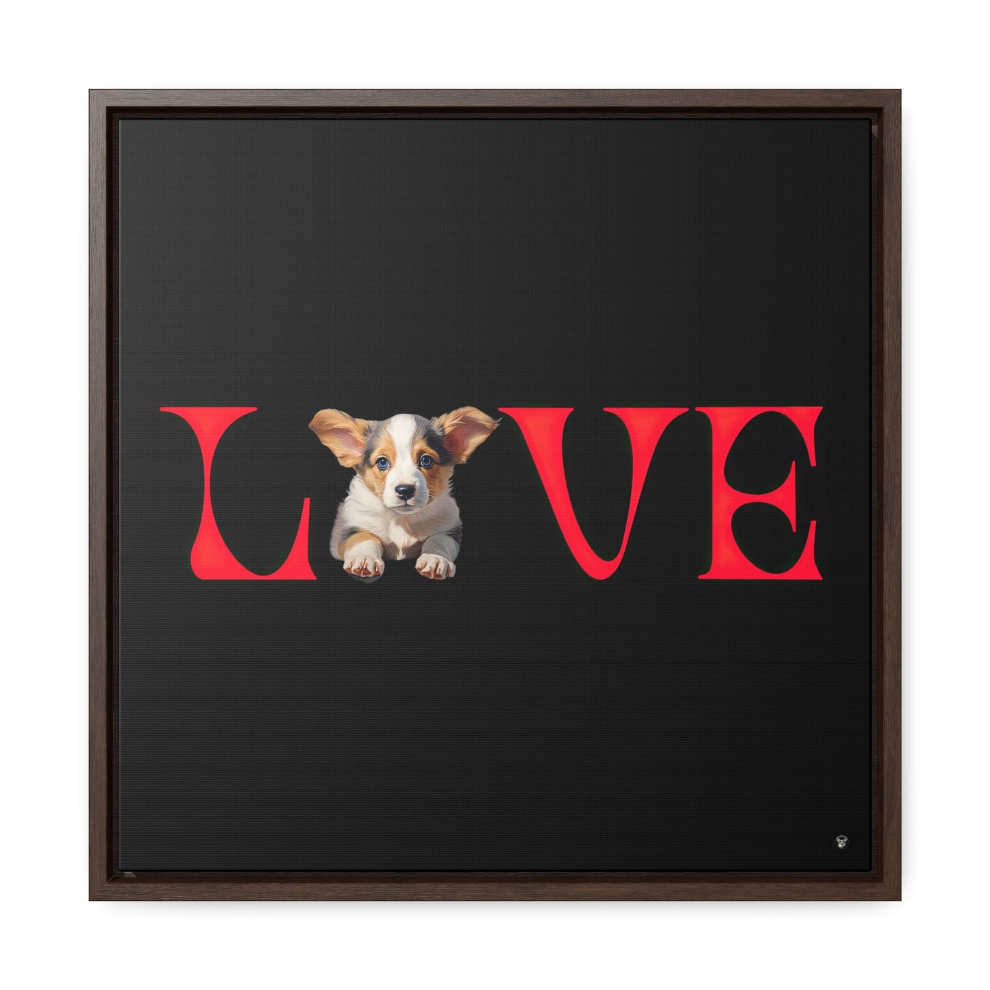 LOVE - Framed on Canvas