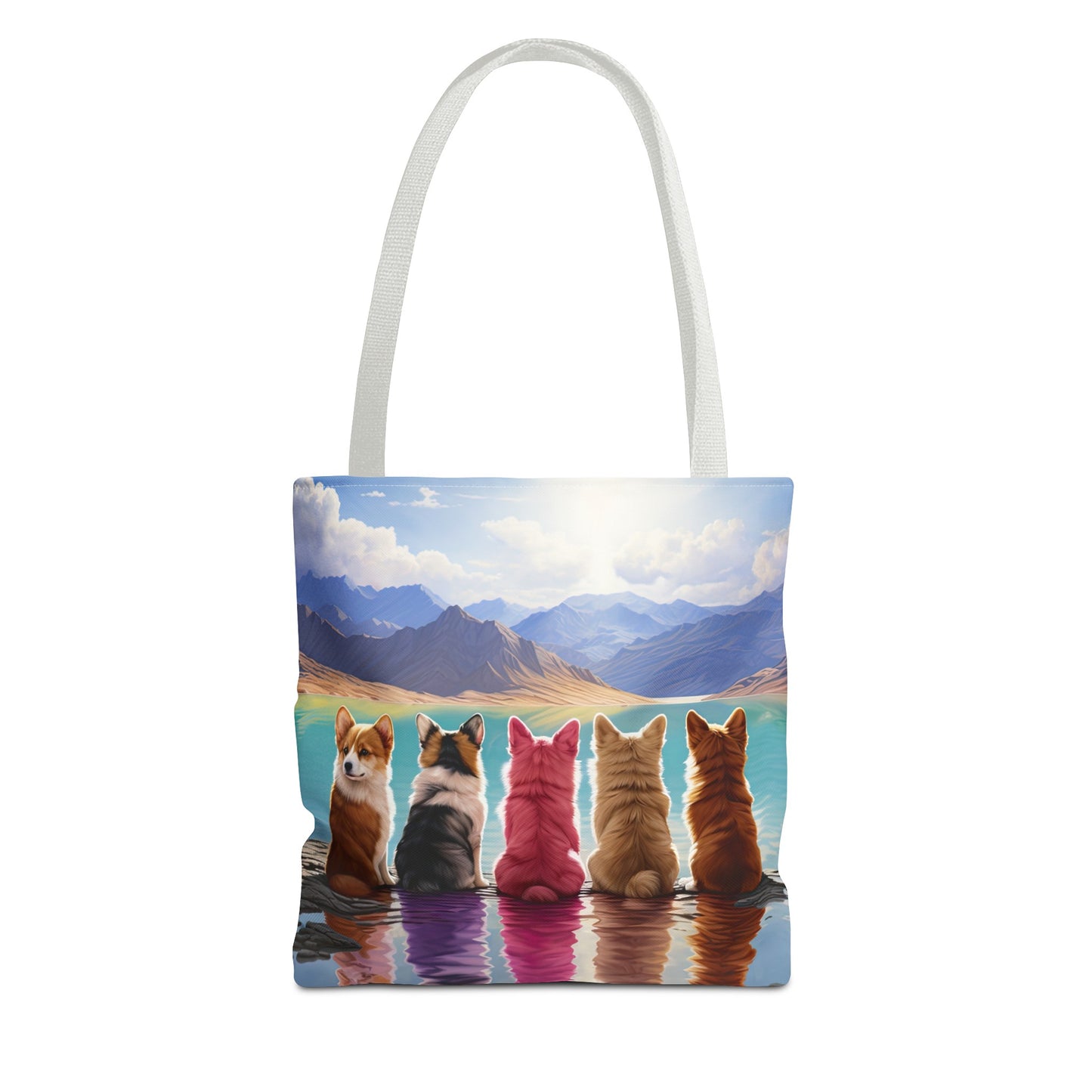 Corgi Lake - Tote Bag