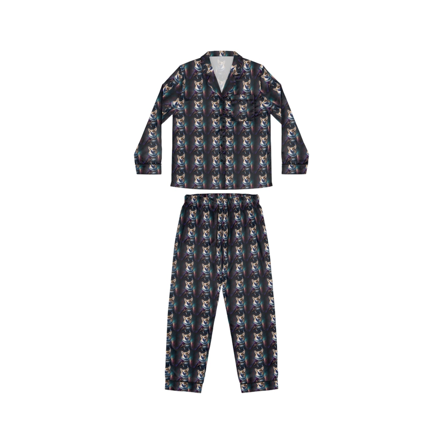 Born To Be Royal Silky Pajamas