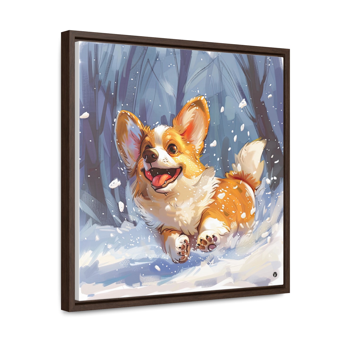 Winter Fun - Framed on Canvas