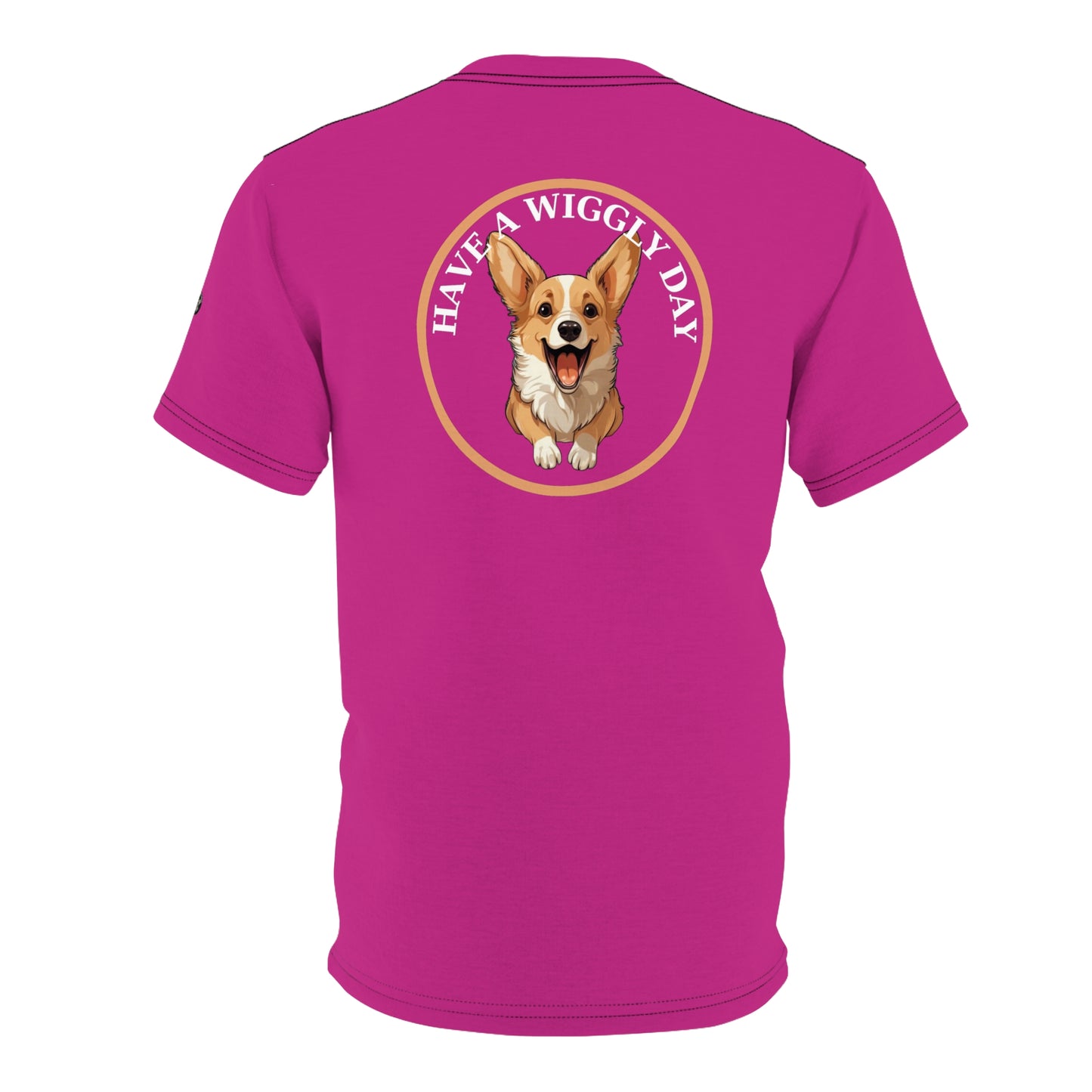 Have a Wiggly Day Bold Tee in Pink