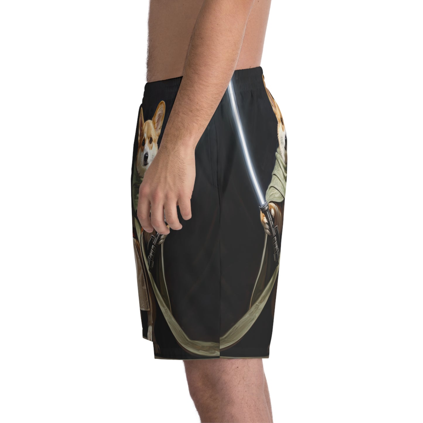 Jedi Corgi Board Shorts
