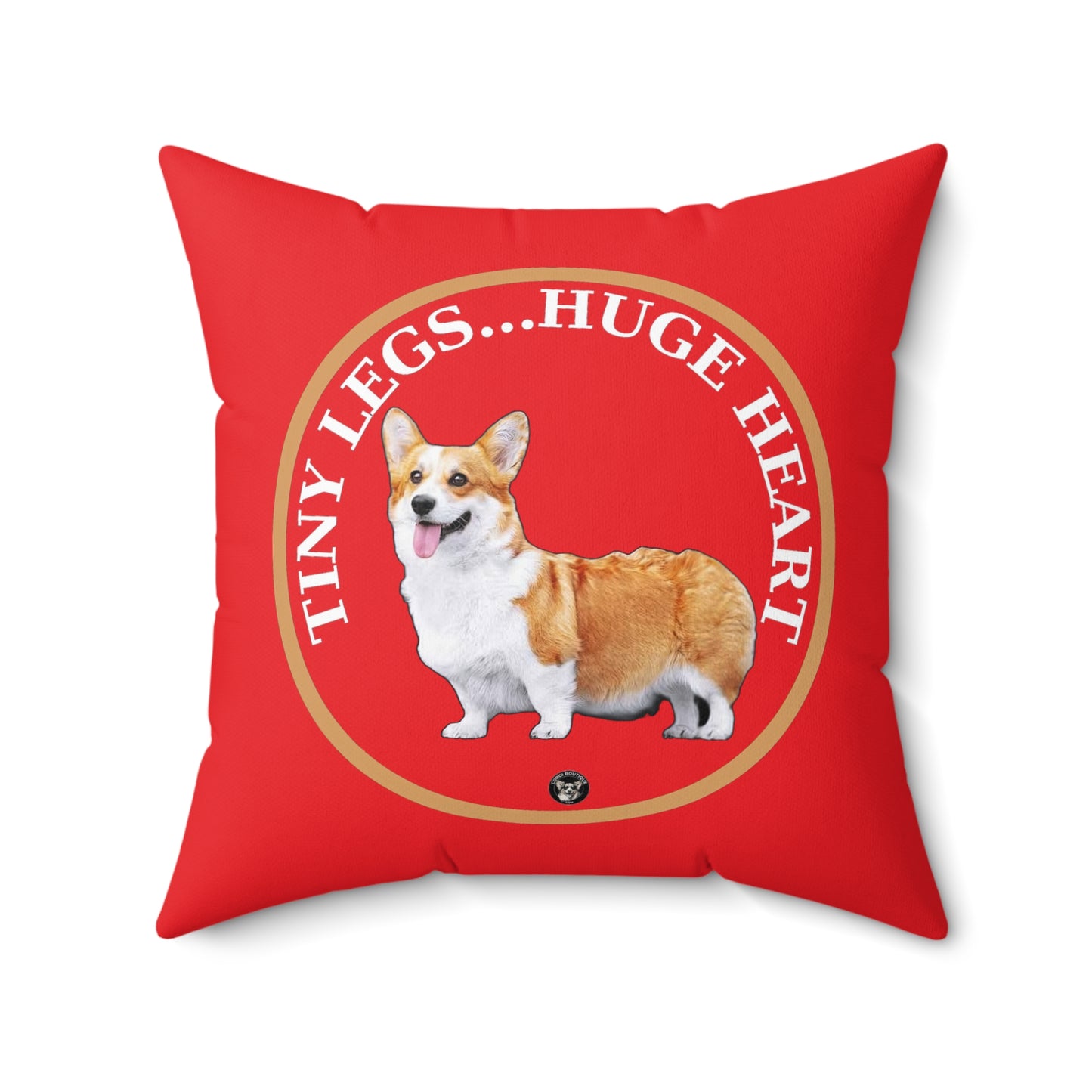 Tiny Legs...Huge Heart - Throw Pillow