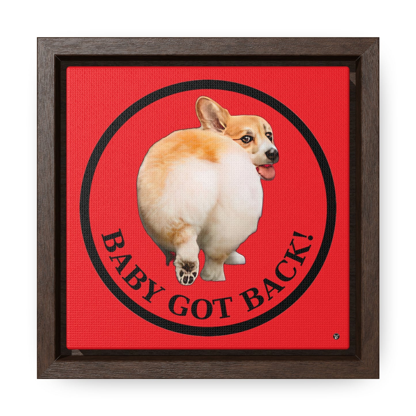 Baby Got Back - Framed on Canvas