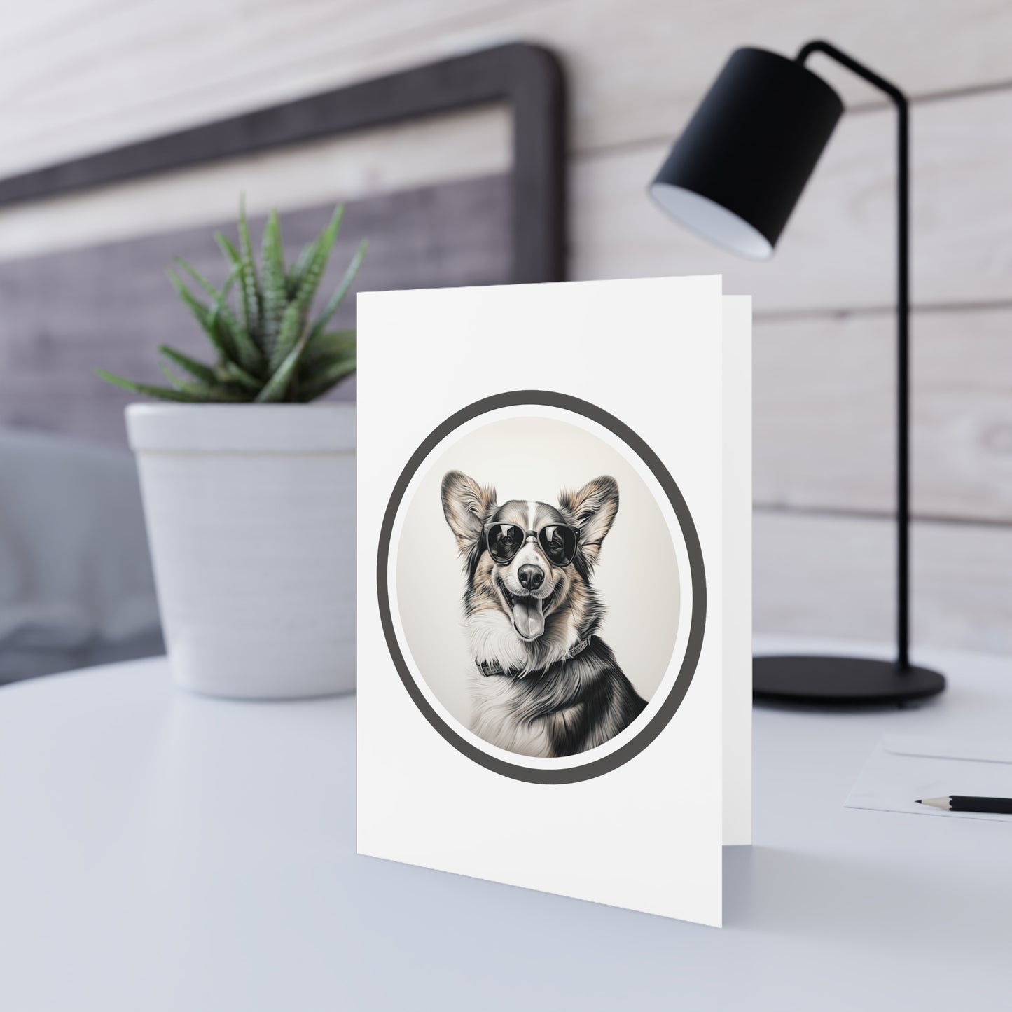 Corgi Cool - Greeting Card
