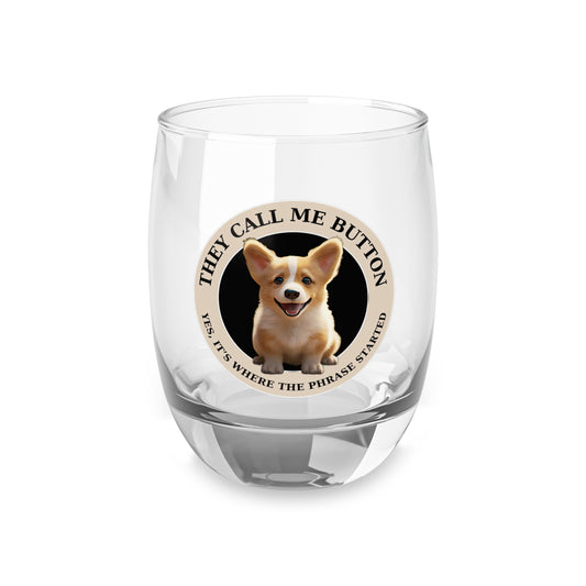 Cute as a Button - Whiskey/Juice Glass