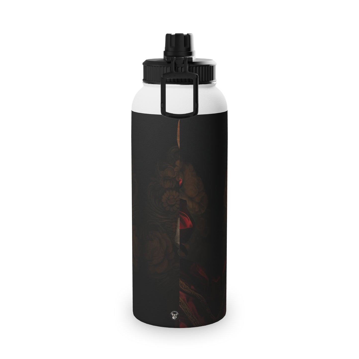 Renaissance Corgi - Water Bottle with Sport Lid