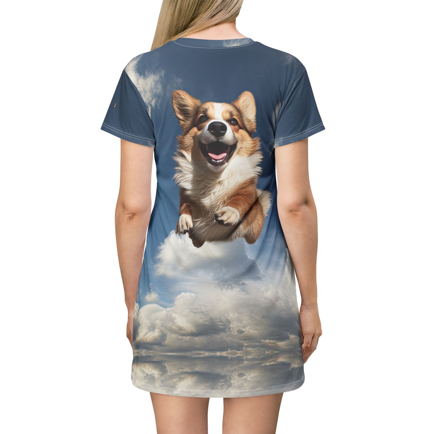 Super Corgi T-Dress